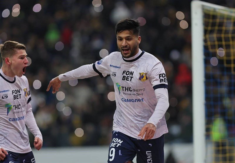 یک ایرانی بهترین بازیکن ماه لیگ برتر روسیه شد | عکس