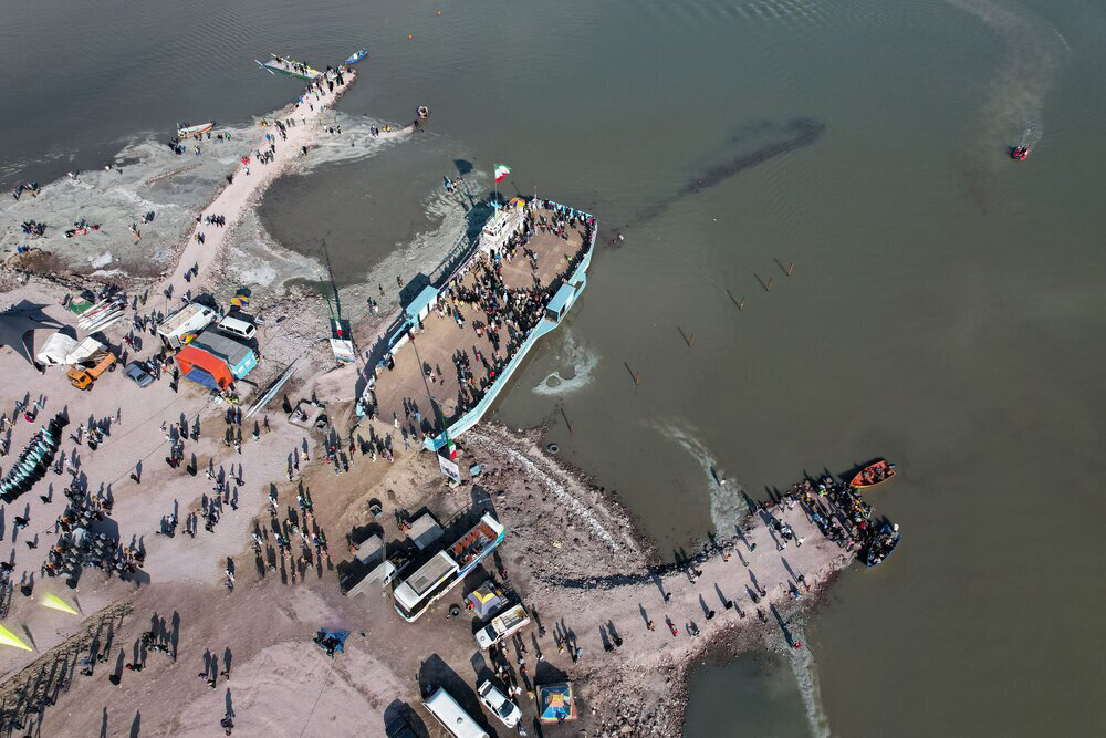 دریاچه ارومیه ۳۱۰ میلیون متر مکعب جلو افتاد