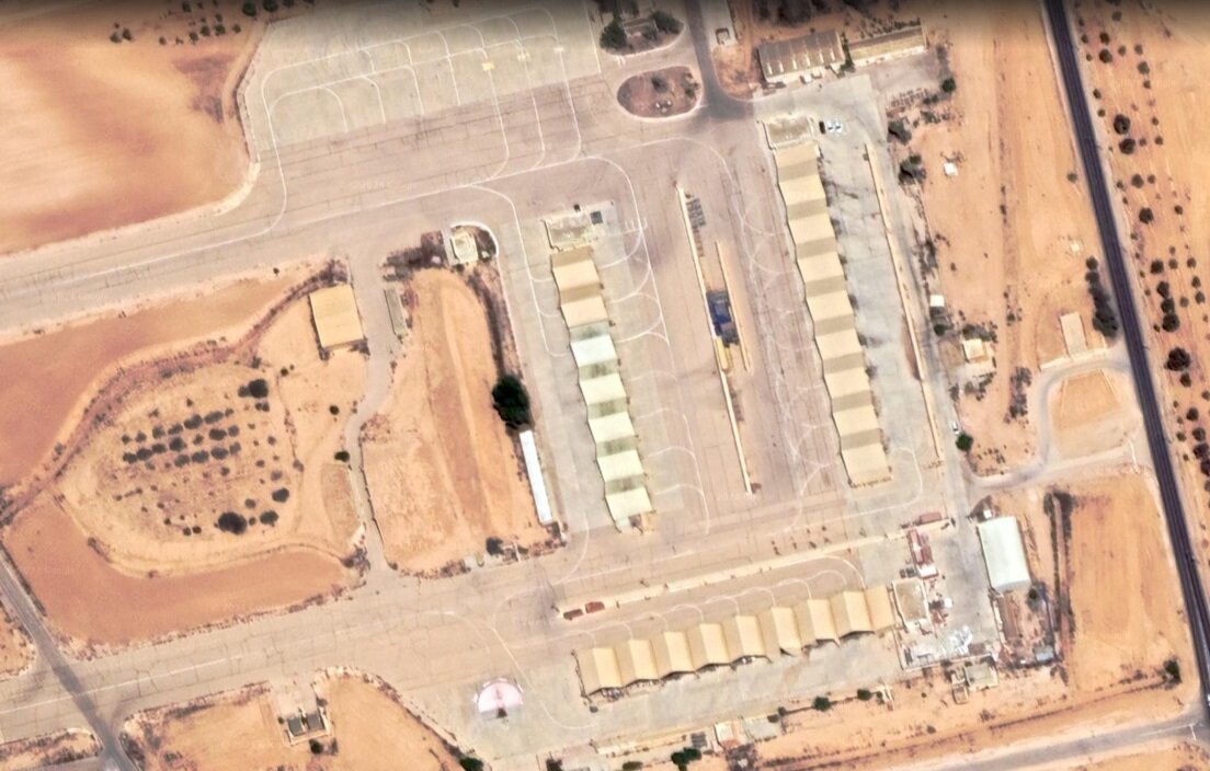 همه چیز درباره پایگاهی که ایران زد | تصاویر ماهواره ای تجمع جنگنده های اسرائیلی قبل از حمله ایران را ببینید