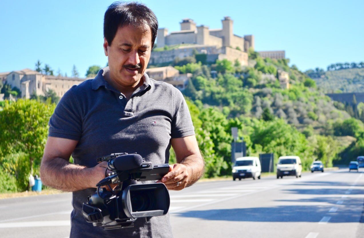 حمید معصومینژاد بازیگر سینمای ایران شد | درآمد بازیگری بیشتر از خبرنگاری است | میآیم تهران و در سینما با مردم فیلم میبینم...| عکس