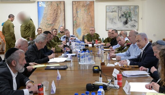 جلسه کابینه جنگ رژیم صهیونیستی