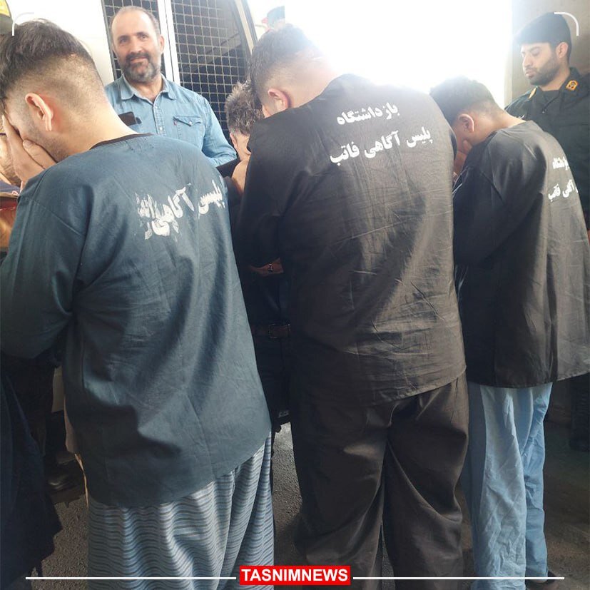 لحظه بازسازی صحنه سرقت خشن بزرگراه صدر | ویدئو و عکس