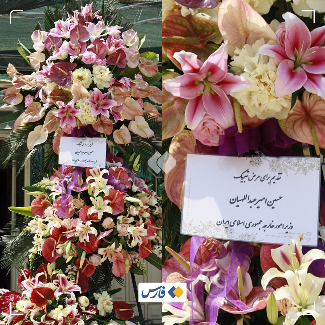 اقدام جالب امیرعبداللهیان برای تشکر از سردار حاجیزاده | عکس