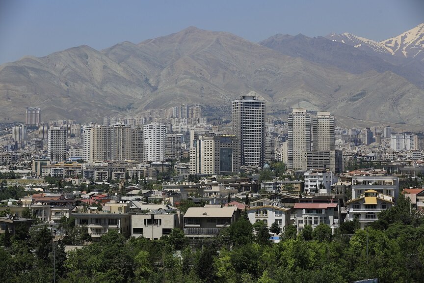 چشم انداز و نمای تهران