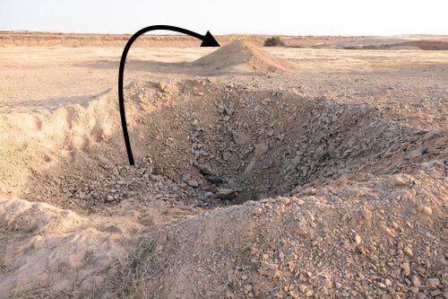 اسرائیل با کندن چاله و تلنبار خاک بر آبروی رفته اش سرپوش می گذارد + عکس