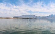 اتفاق مهم برای دریاچه ارومیه پس از یک دهه + فیلم | آب به بندر شرفخانه رسید + فیلم