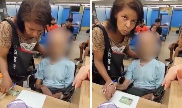 دستگیری زنی که دایی مرده خود را به بانک برای ضمانت برد + عکس | امضا کن خسته شدم!