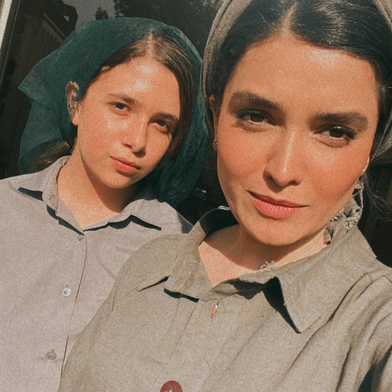 دختر بازیگر مطرح در پشت صحنه گناه فرشته | تصاویر