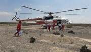 تصاویری از امدادرسانی هوایی به سیل زدگان جنوب سیستان و بلوچستان + فیلم
