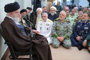 تاکید رهبر انقلاب بر اثبات ظهور قدرت اراده ملت ایران و نیروهای مسلح  | ویدئو