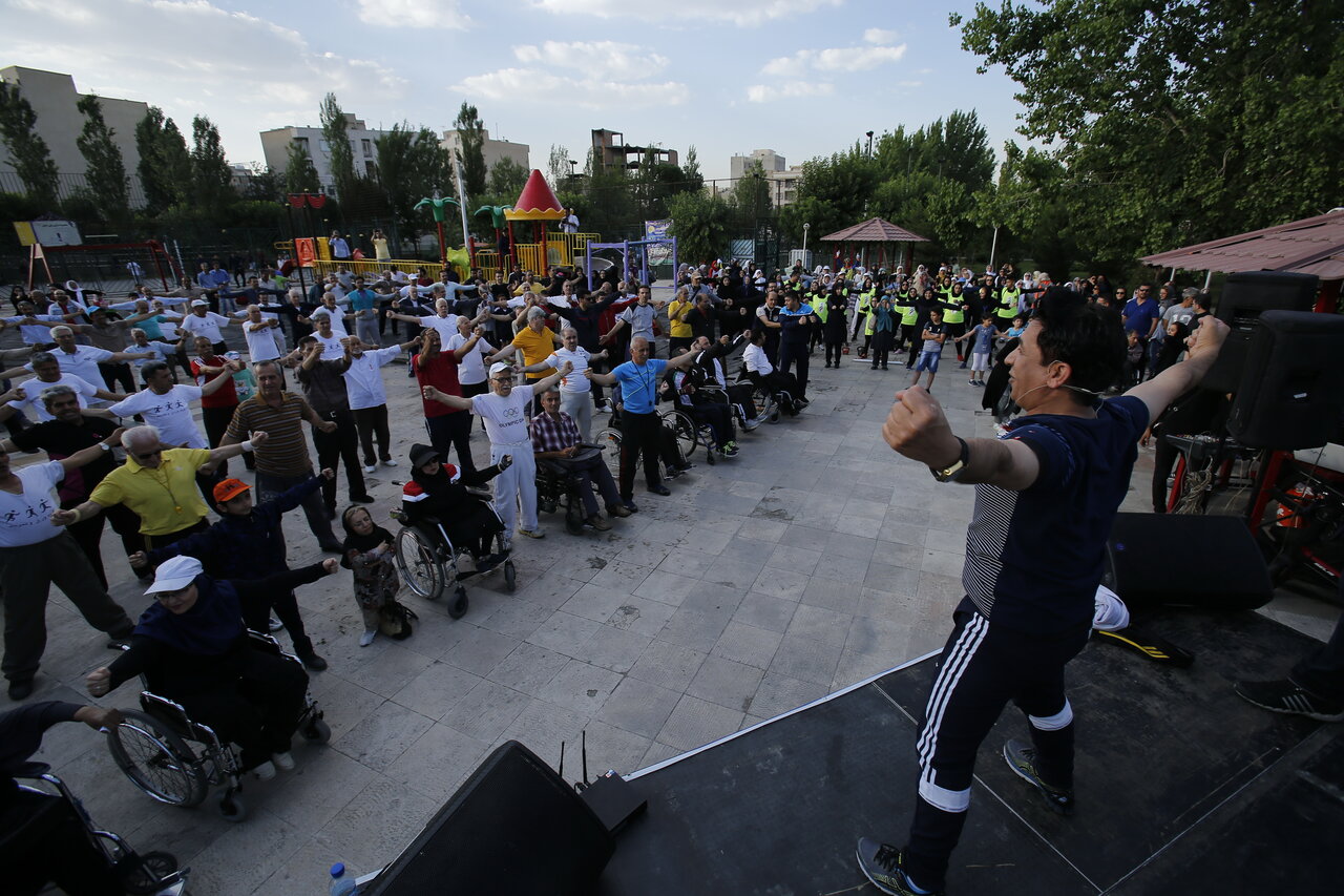 جشن سلامت در بوستان