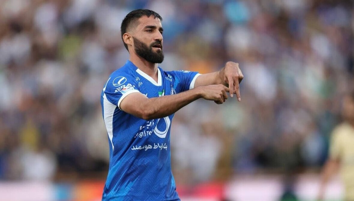 عکس| پشت پرده خوشحالی معنادار ستاره گلزن استقلال