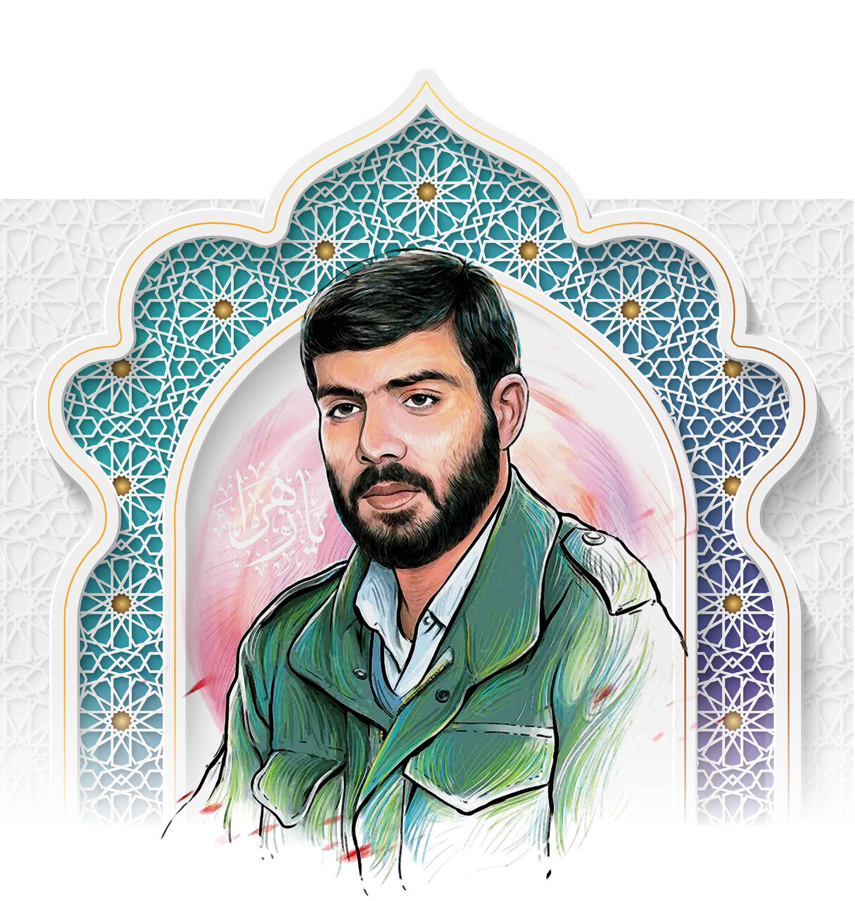 مزار این شهید پناه دلسوختگان شده | روضهخوانی از پشت بیسیم