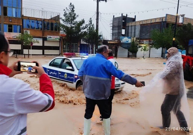 سیل در خراسان جنوبی سیل در خراسان جنوبی