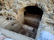محوطه تاریخی که به تازگی در اصفهان کشف شد | تصاویر