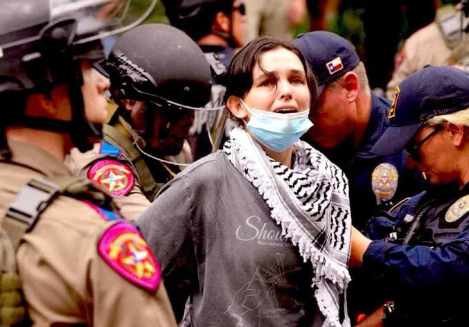 دختری که نماد قیام برای فلسطین در آمریکا شد