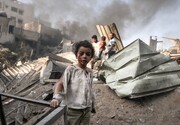 صبح بچه ها در غزه هر روز اینطور آغاز می‌شود | تصاویر
