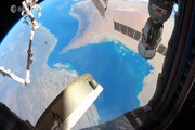 نمای شگفت انگیز خلیج فارس از ایستگاه فضایی بین‌المللی |‌ویدئو