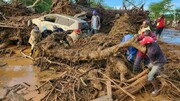 شکسته شدن یک سد در آفریقا جان ۴۲ نفر را گرفت | ویدئو