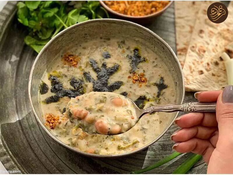 آش ماست را با روش ترکها خوشمزه درست کنید | سبزی آش شامل چه ترکیباتی است؟