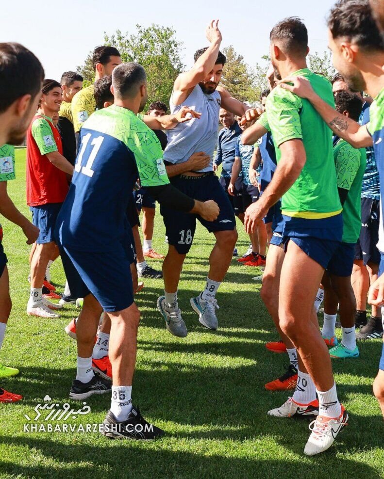 فرار مهره کلیدی سپاهان قبل از دیدار با پرسپولیس! | تصاویر