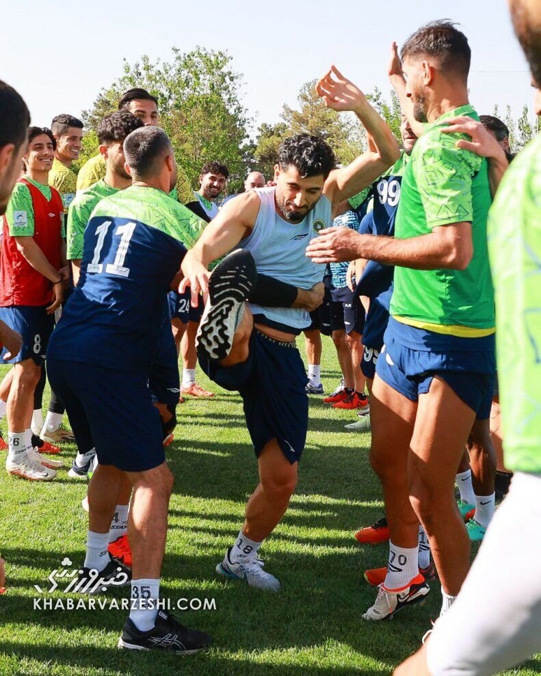 فرار مهره کلیدی سپاهان قبل از دیدار با پرسپولیس! | تصاویر