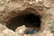 حفر تونل ۱۵۰ متری برای رسیدن به گنج + عکس | کشف سازه های ساسانی در این تونل