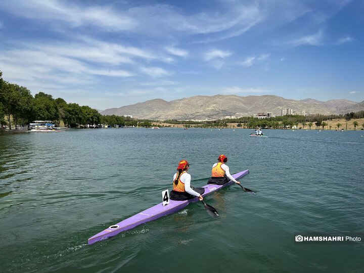 تصاویر خاص از لیگ آبهای آرام در دریاچه آزادی