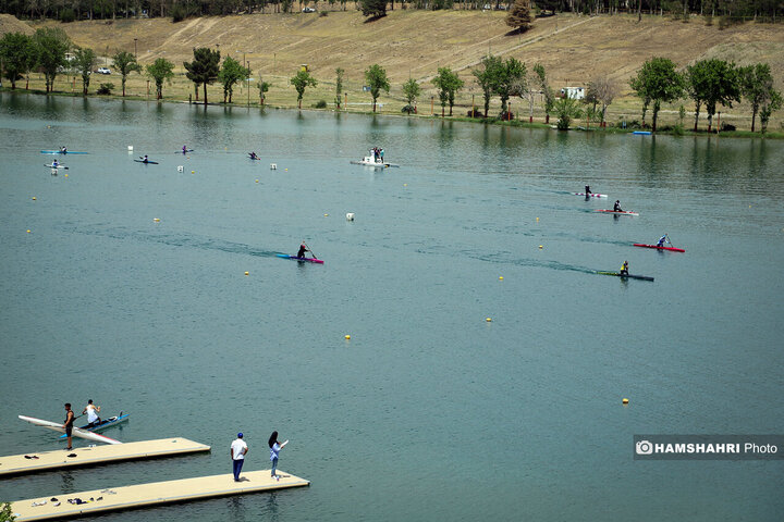 تصاویر خاص از لیگ آبهای آرام در دریاچه آزادی