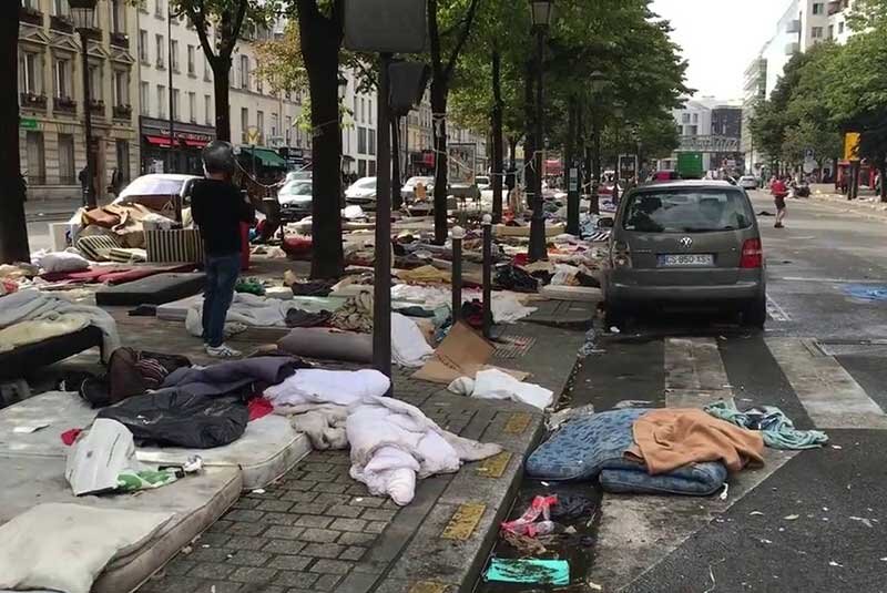 وضعيت نظافت در پاريس