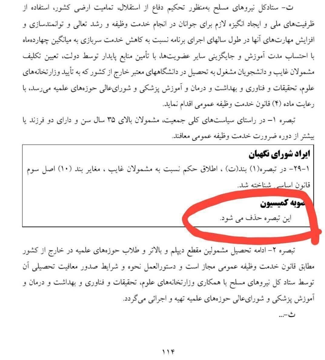 معافیت ۳۵ سالهها از سربازی منتفی شد؟