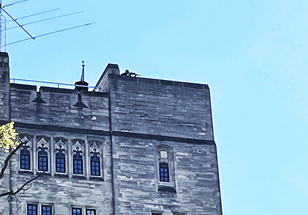 واقعا در اعتراضات دانشجویی آمریکا، تک تیرانداز حضور داشت؟ + تصاویر