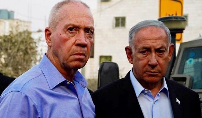 نتانیاهو و گالانت