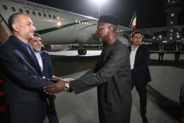 امیرعبداللهیان وارد گامبیا شد | عکس