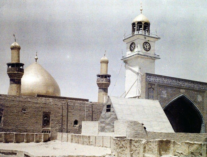 حرم مطهر امیر المومنین حضرت علی (ع) – ۲۹ فروردین سال ۱۳۰۶ شمسی – ساعت ۵:۵۵ عصر