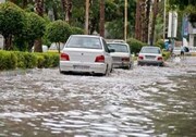 آبگرفتگی خیابان های مشهد + ویدئو | خودروها در آب غوطه ور  شدند