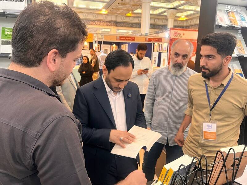 سخنگوی دولت در نمایشگاه کتاب | تصاویر