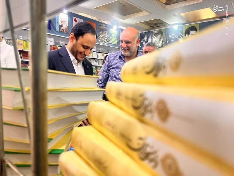 سخنگوی دولت در نمایشگاه کتاب | تصاویر