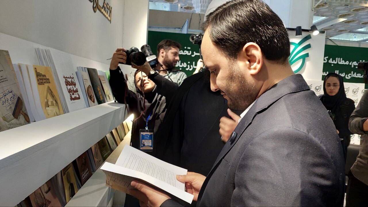سخنگوی دولت در نمایشگاه کتاب | تصاویر