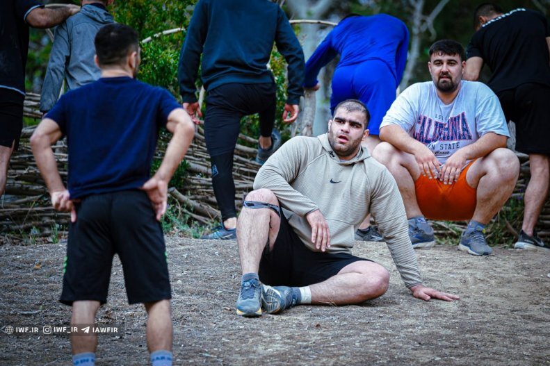 عکس | رستم ایران آماده غولکشی در پاریس | خط و نشان برای غول کوبایی