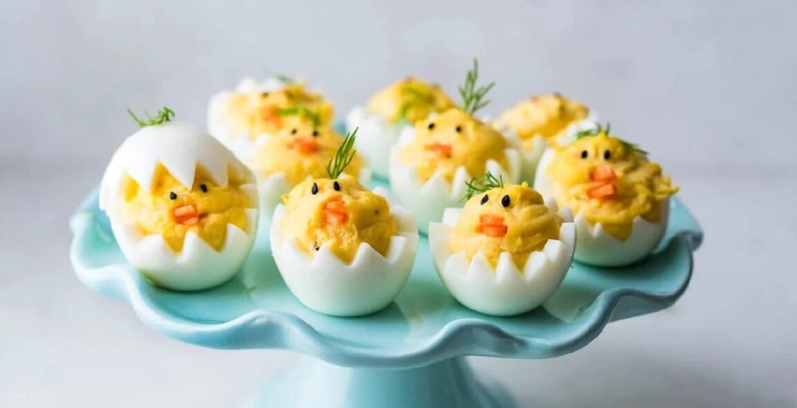 چطور برای صبحانه کودکان تخم مرغ جوجه ای درست کنیم