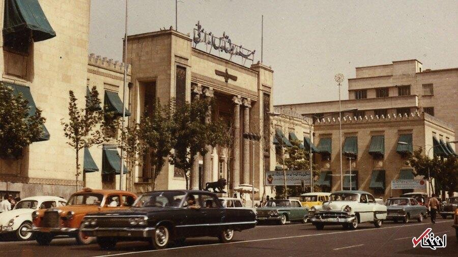 شصت سال قبل؛ ساختمان بانک ملی | عکس