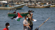 حمله بالگردهای اسرائیلی به ماهیگیران فلسطینی | ببینید