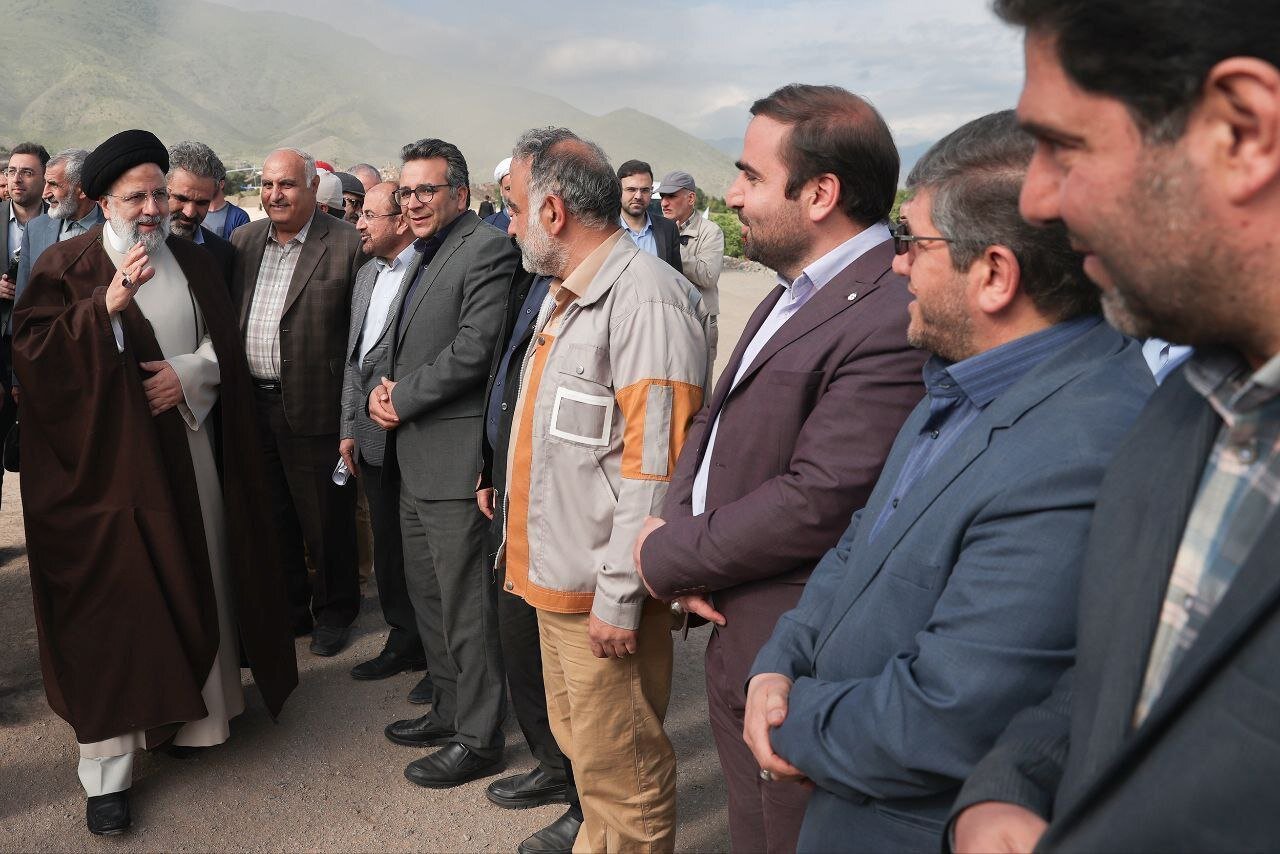 عکسی که قبل از پرواز از رییسجمهور منتشر شده است