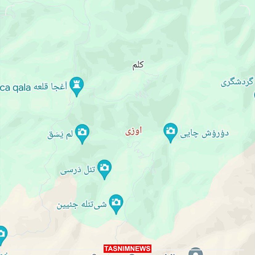 محل دقیق سانحه هلی کوپتر حامل رئیسجمهور مشخص شد + عکس