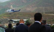 عکس تلخی از هلیکوپتر سوخته شده رئیس جمهور و همراهانش