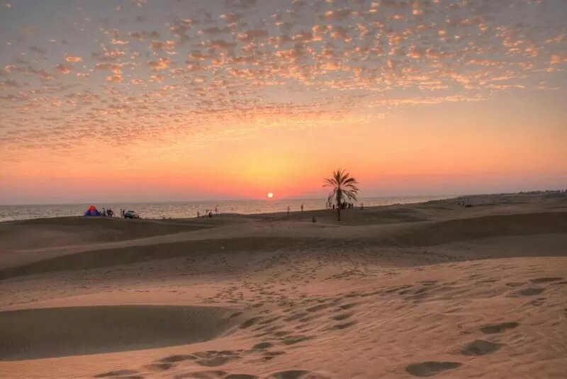 ساحل درک ؛ همان جایی که اقیانوس هند و دریای عمان به هم میرسند