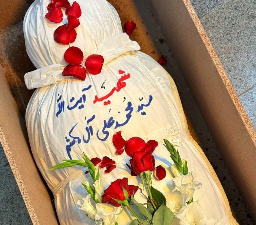 نخستین تصاویر از پیکرهای شهدای حادثه سقوط بالگرد رئیسجمهور