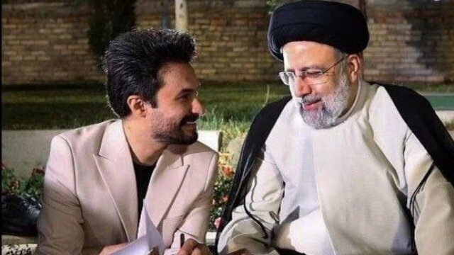 تصاویر رئیس جمهور شهید با بازیگران سینما و تلویزیون