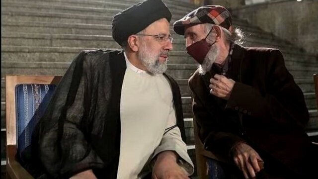 تصاویر رئیس جمهور شهید با بازیگران سینما و تلویزیون